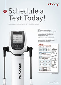 Marketing – Take an InBody Test Poster – A3 – EN