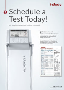 Marketing – Take an InBody Test Poster – A3 – EN